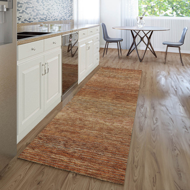 Dalyn Trevi TV1 Copper Rug shown in a room
