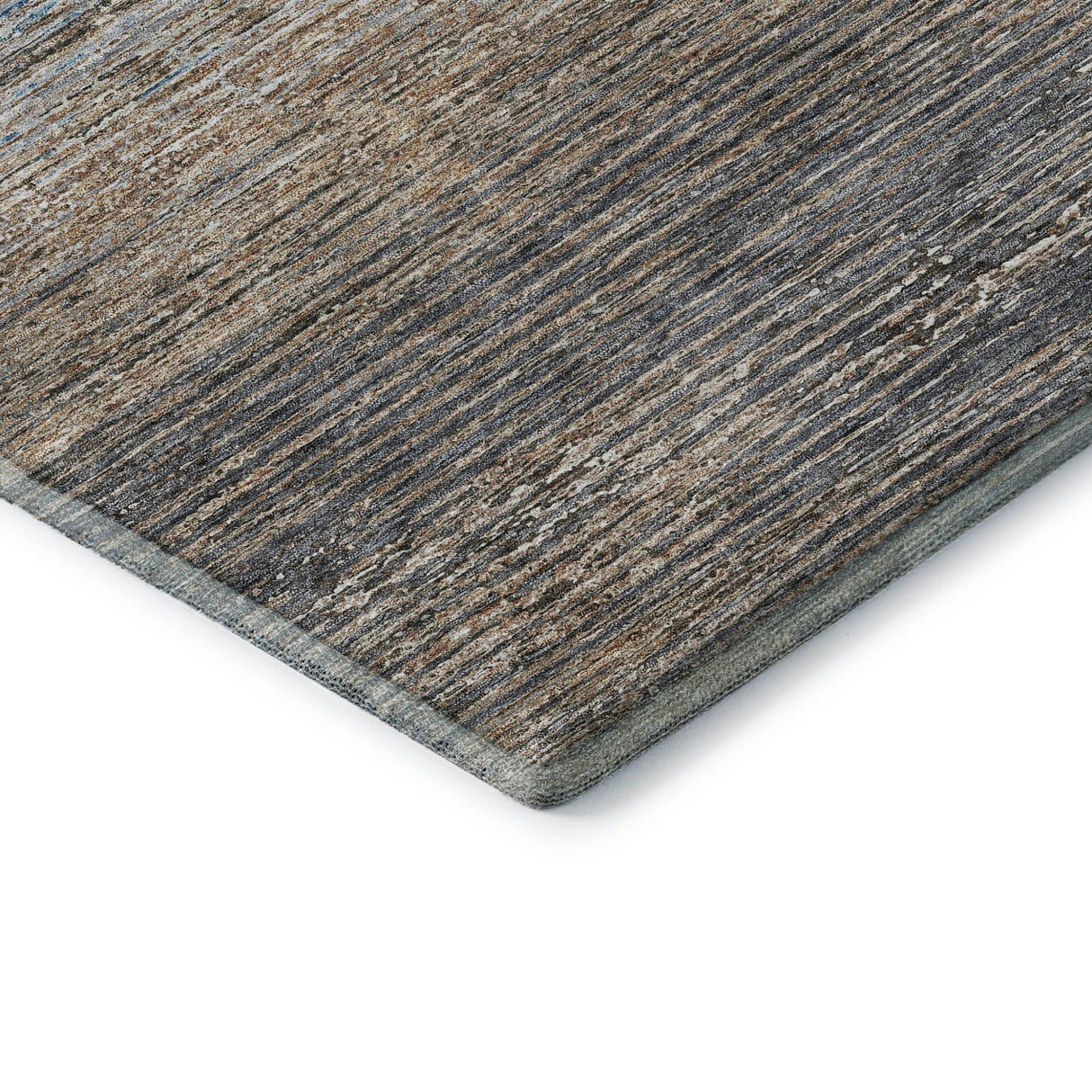 Dalyn Trevi TV1 Pewter Rug corner detail