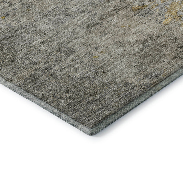 Dalyn Trevi TV13 Gray Rug corner detail