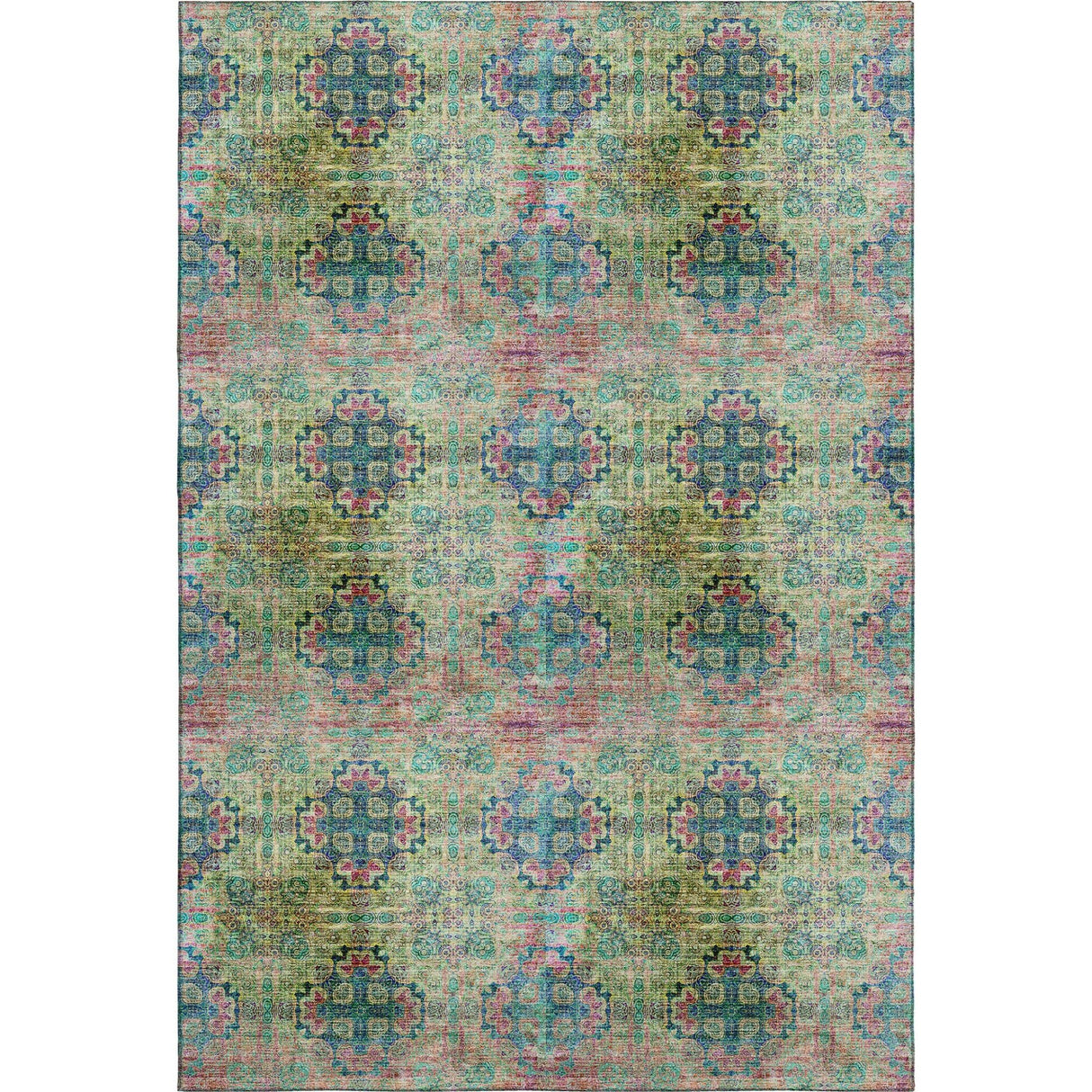 Dalyn Trevi TV16 Green Rug main image