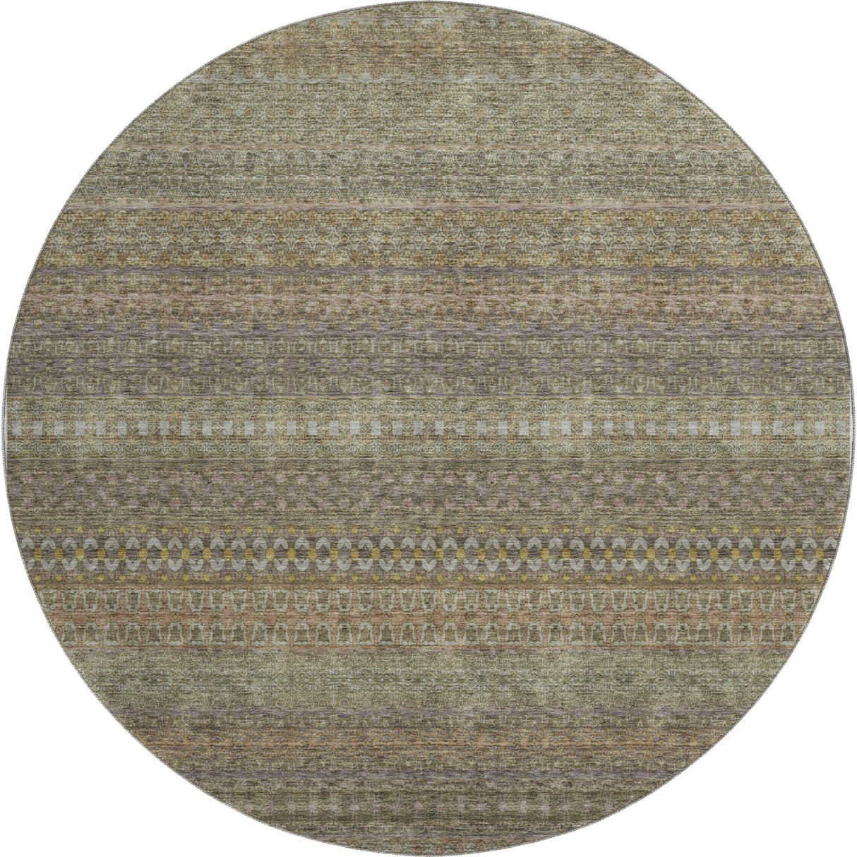 Dalyn Trevi TV3 Khaki Rug round rug
