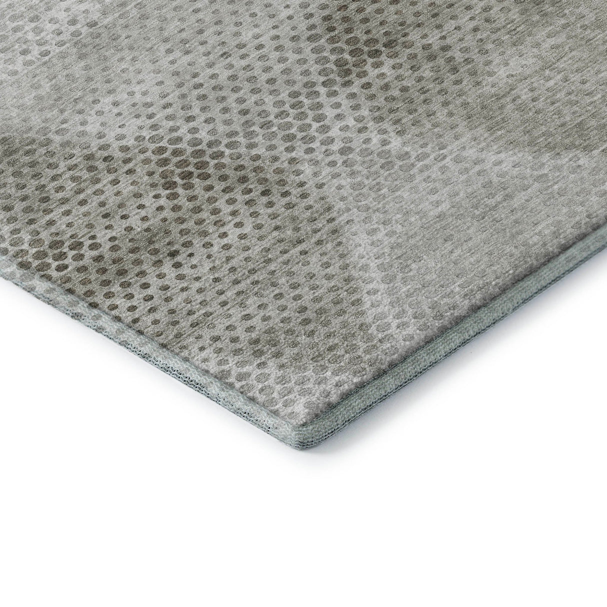 Dalyn Trevi TV4 Gray Rug corner detail