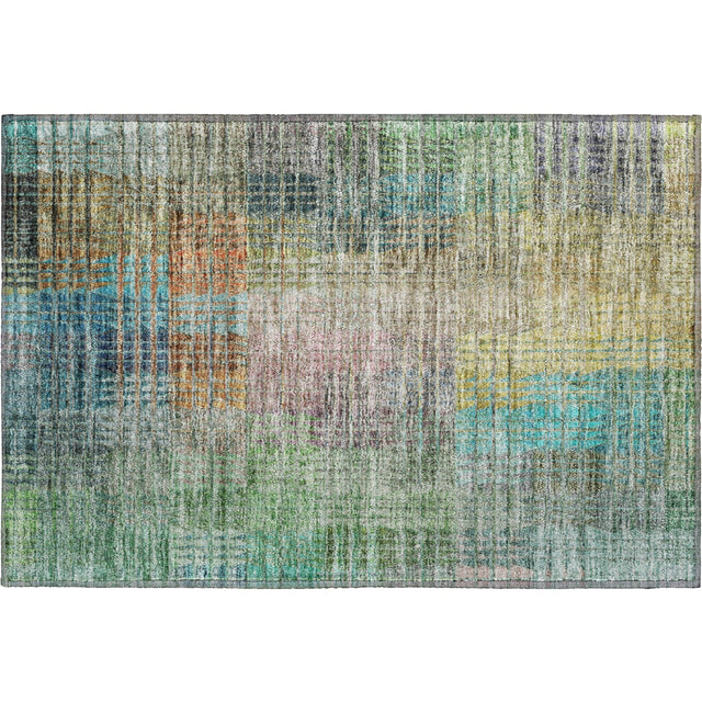 Dalyn Trevi TV6 Green Rug rectangular rug