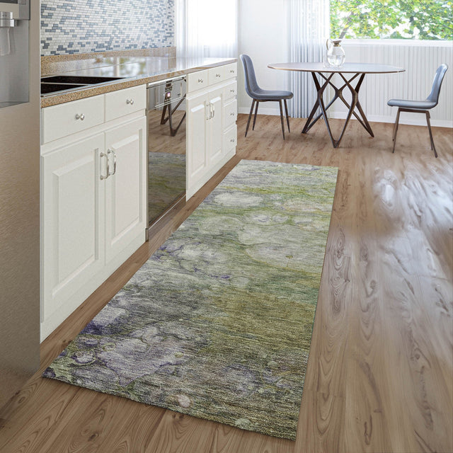 Dalyn Trevi TV7 Aloe Rug shown in a room