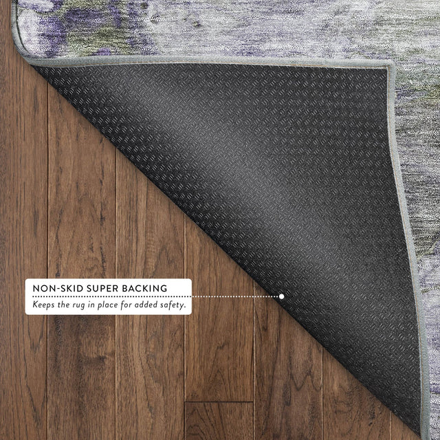 Dalyn Trevi TV7 Aloe Rug backing detail