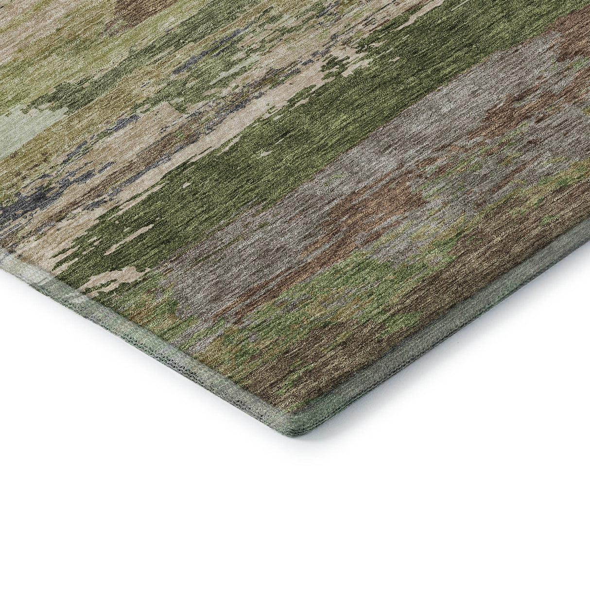Dalyn Trevi TV8 Olive Rug corner detail
