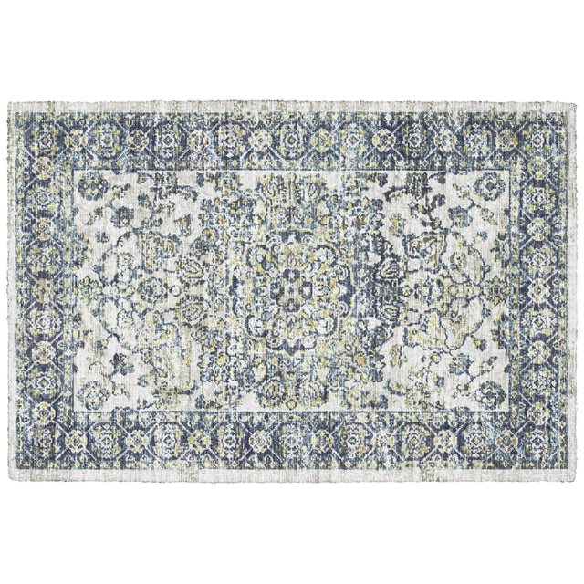 Dalyn Tuscany TU1 Silver Rug rectangular rug
