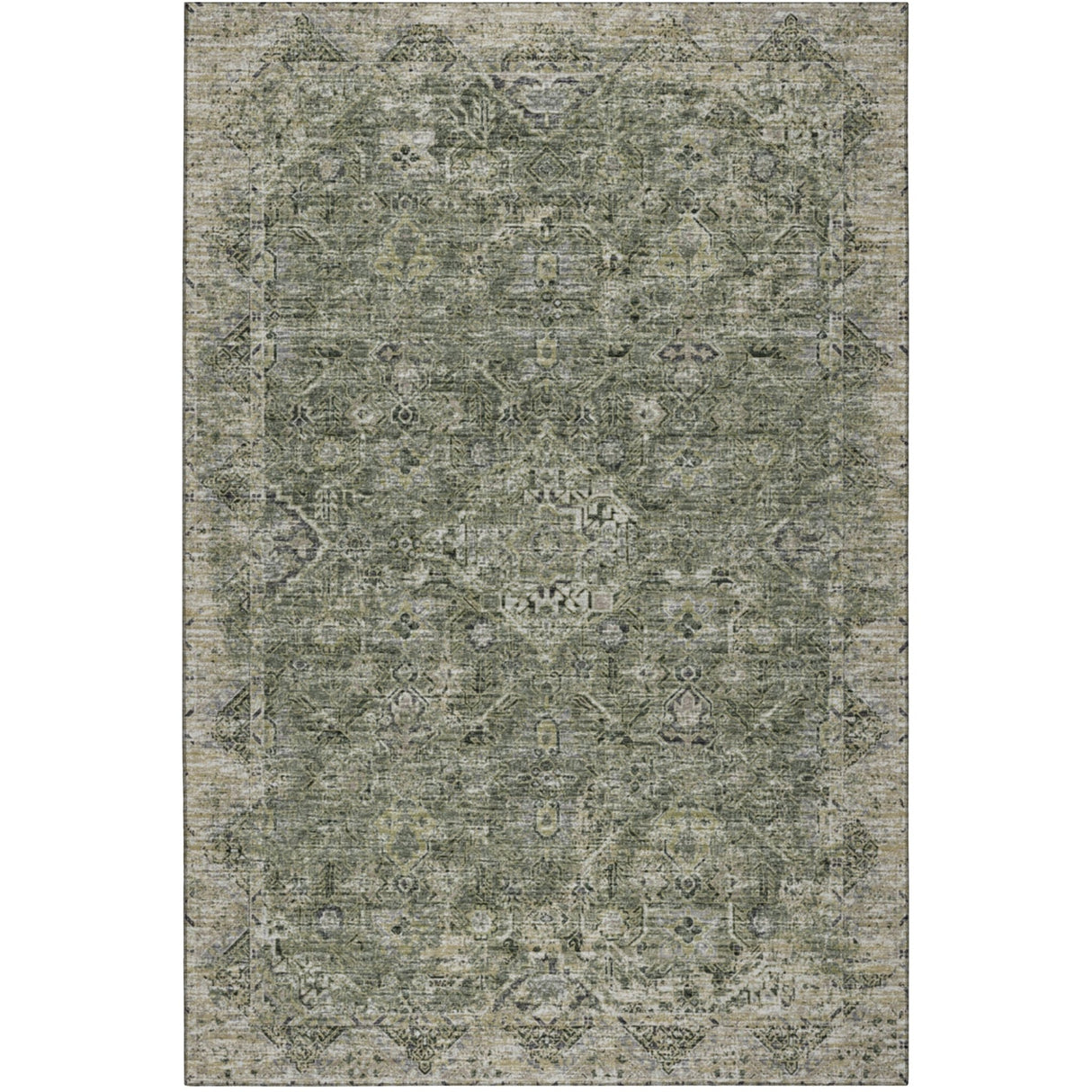 Dalyn Tuscany TU12 Green Rug main image