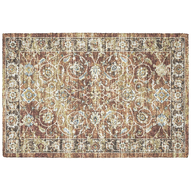 Dalyn Tuscany TU14 Paprika Rug rectangular rug