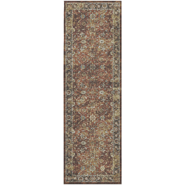 Dalyn Tuscany TU14 Paprika Rug runner rug
