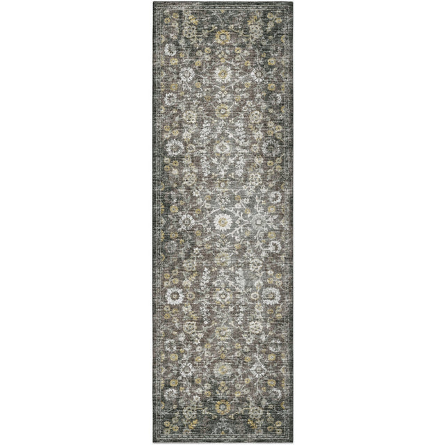 Dalyn Tuscany TU2 Gray Rug runner rug