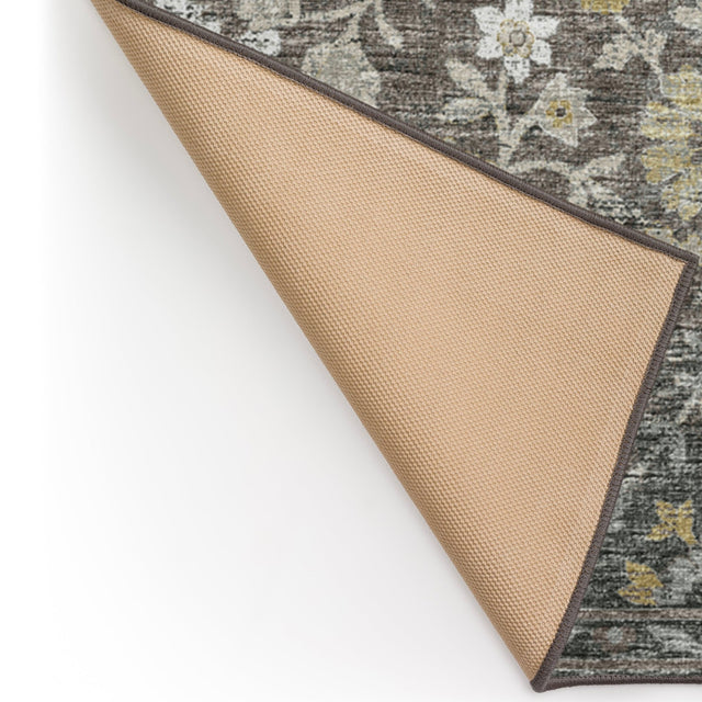 Dalyn Tuscany TU2 Gray Rug backing detail