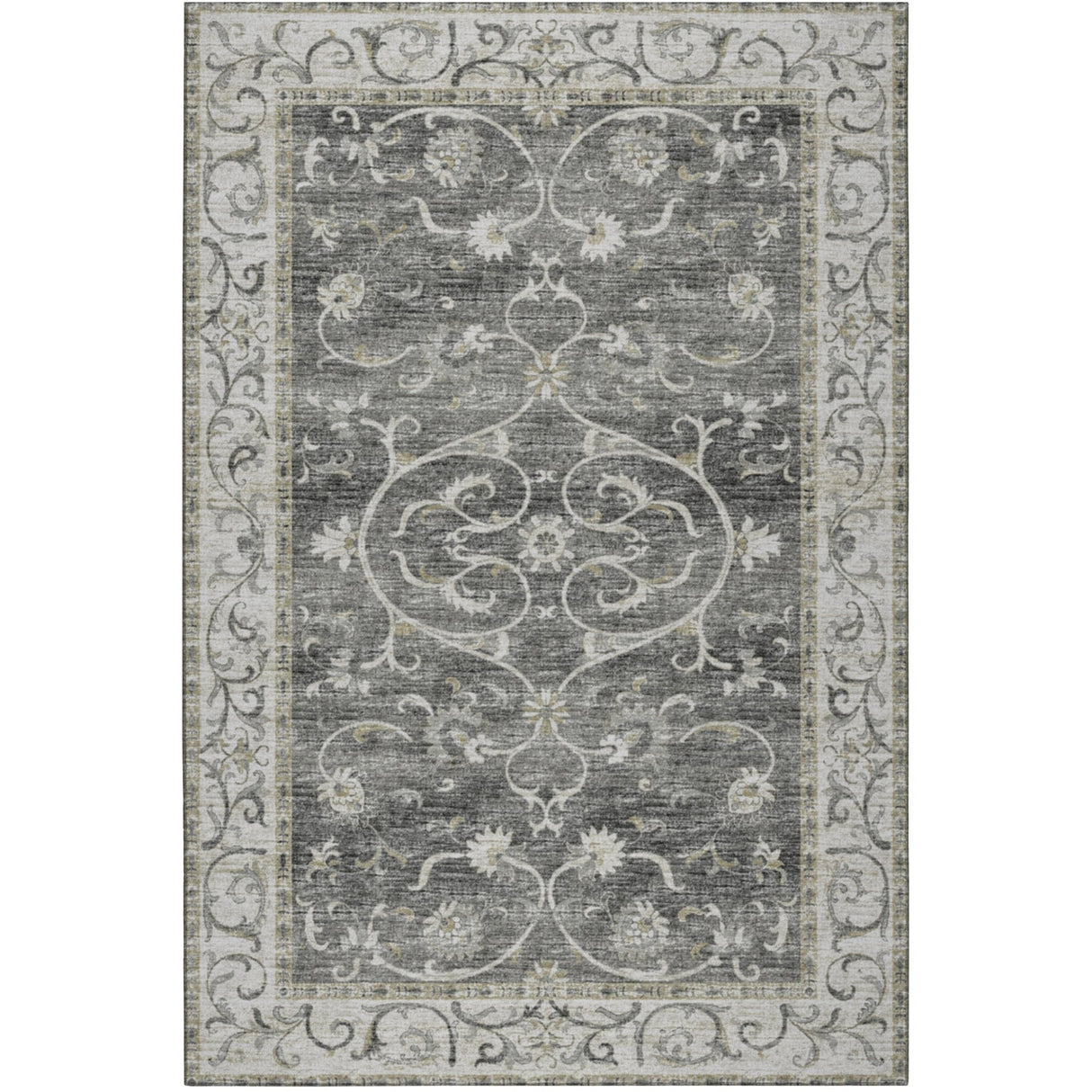 Dalyn Tuscany TU6 Charcoal Rug main image