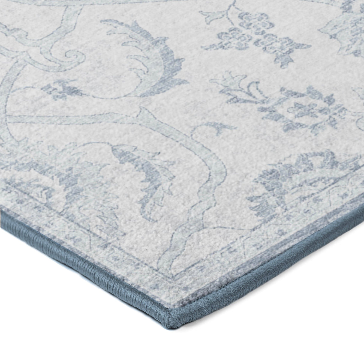 Dalyn Tuscany TU8 Denim Rug corner detail
