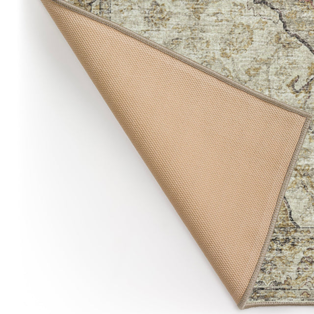 Dalyn Tuscany TU9 Gold Rug backing detail
