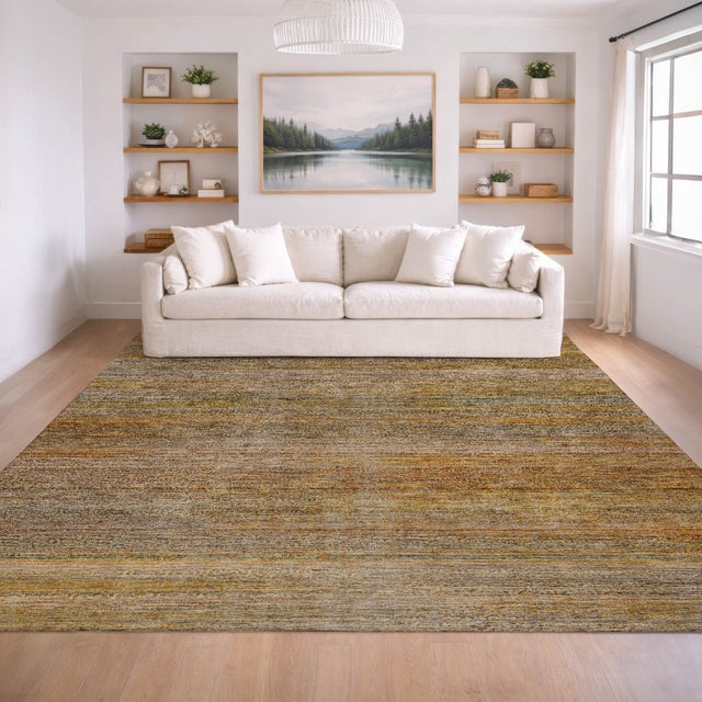 Dalyn Vico VC1 Copper Rug shown in a room