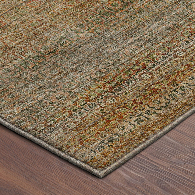 Dalyn Vico VC3 Khaki Rug corner detail