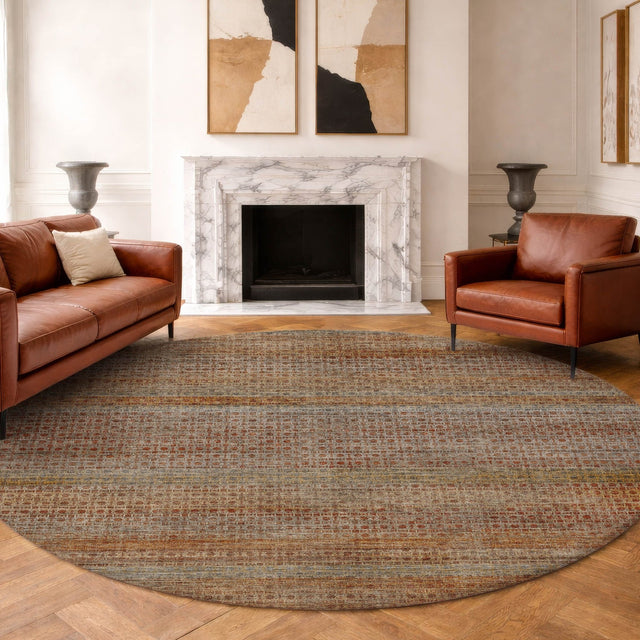 Dalyn Vico VC5 Paprika Rug shown in a room