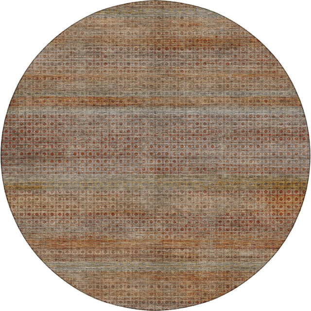 Dalyn Vico VC5 Paprika Rug round rug