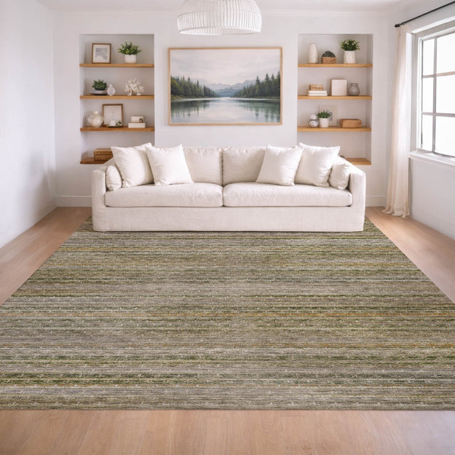 Dalyn Vico VC6 Basil Rug shown in a room
