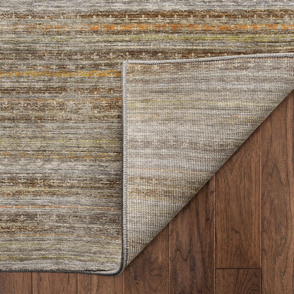 Dalyn Vico VC6 Chocolate Rug backing detail