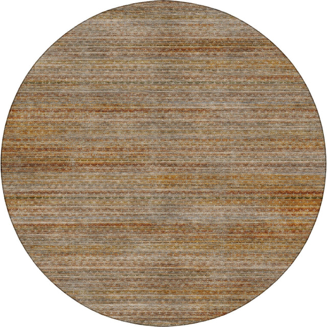 Dalyn Vico VC6 Paprika Rug round rug
