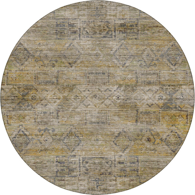 Dalyn Vico VC7 Gold Rug round rug