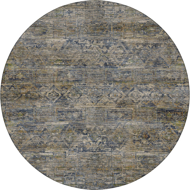 Dalyn Vico VC7 Navy Rug round rug