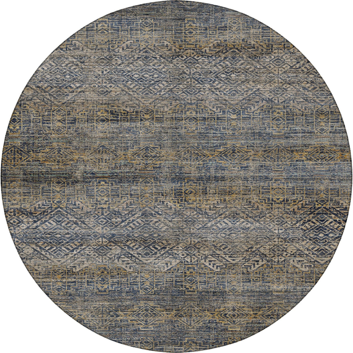 Dalyn Vico VC8 Navy Rug round rug