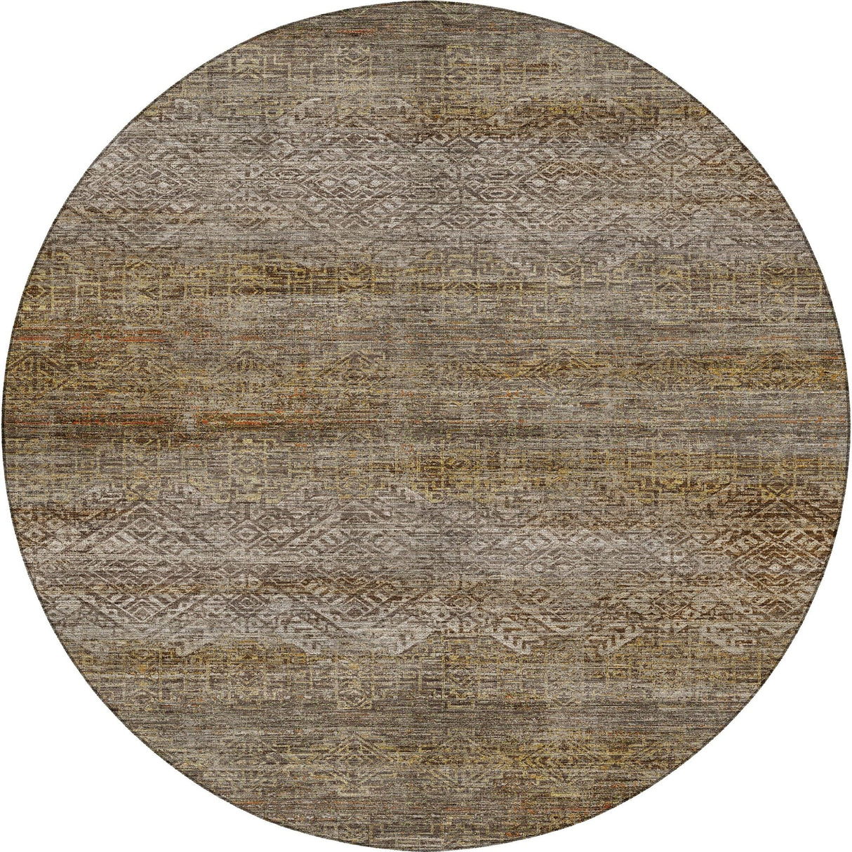Dalyn Vico VC8 Taupe Rug round rug