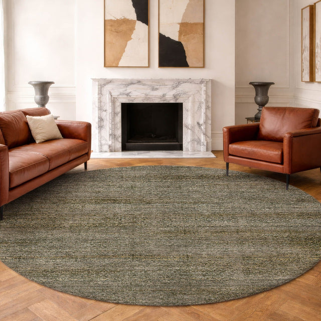 Dalyn Vico VC9 Olive Rug shown in a room