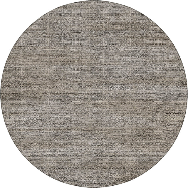 Dalyn Vico VC9 Silver Rug round rug