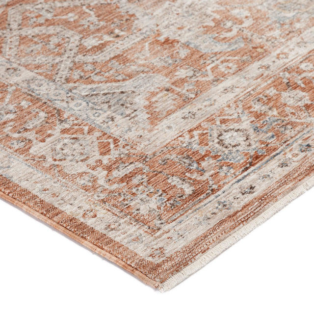 Dalyn Vienna VI1 Machine Made Traditional Orange Rug