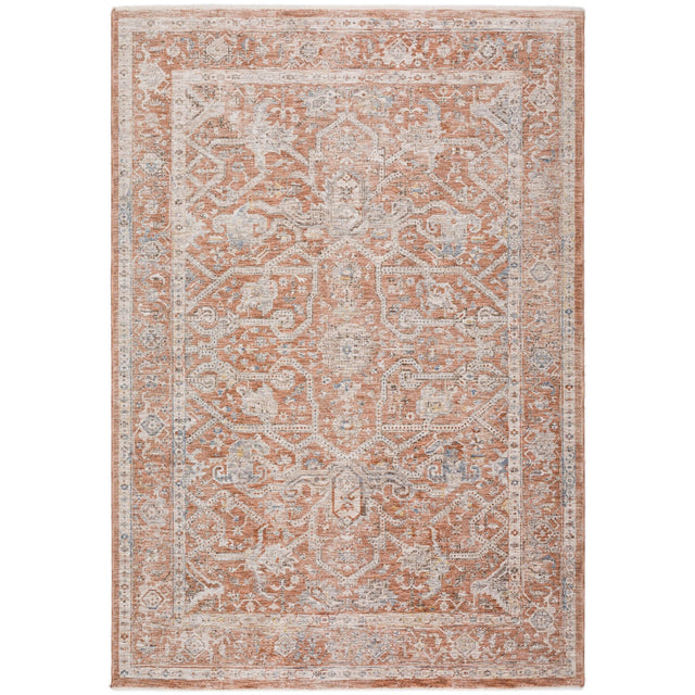 Dalyn Vienna VI1 Machine Made Traditional Orange Rug