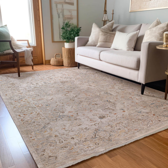 Dalyn Vienna VI3 Machine Made Traditional Ivory Rug