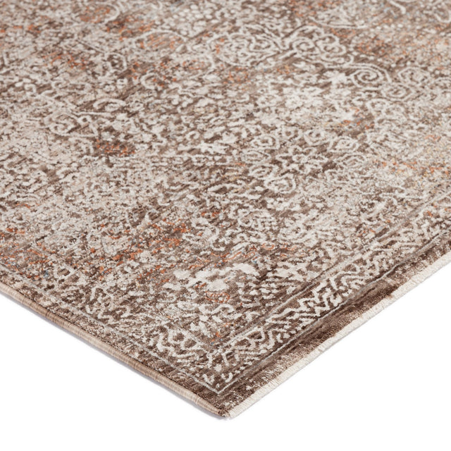 Dalyn Vienna VI5 Machine Made Traditional Brown Rug