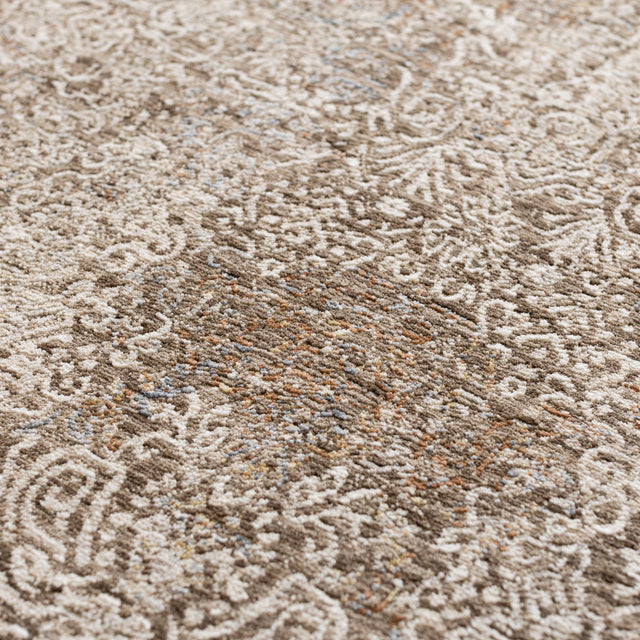 Dalyn Vienna VI5 Machine Made Traditional Brown Rug