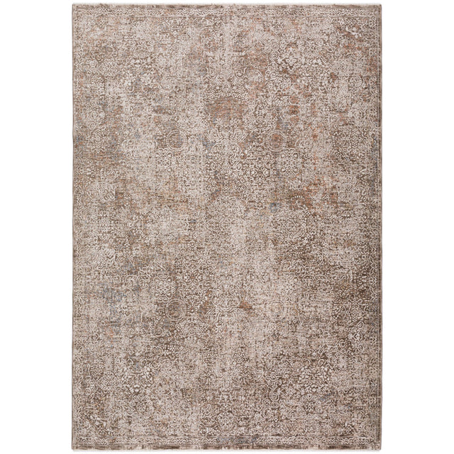 Dalyn Vienna VI5 Machine Made Traditional Brown Rug