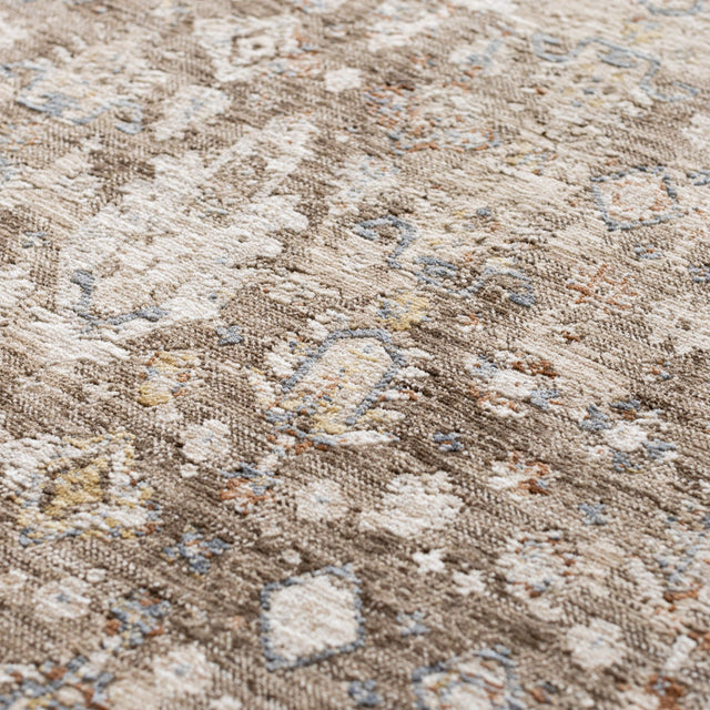 Dalyn Vienna VI6 Machine Made Traditional Brown Rug