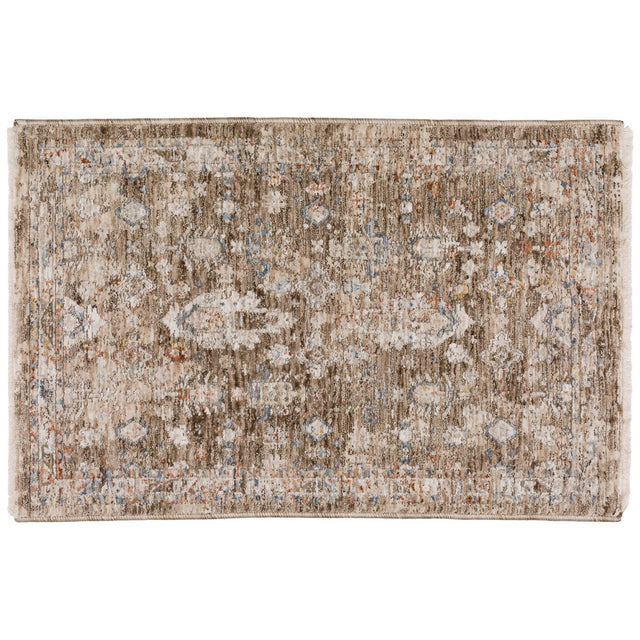 Dalyn Vienna VI6 Machine Made Traditional Brown Rug