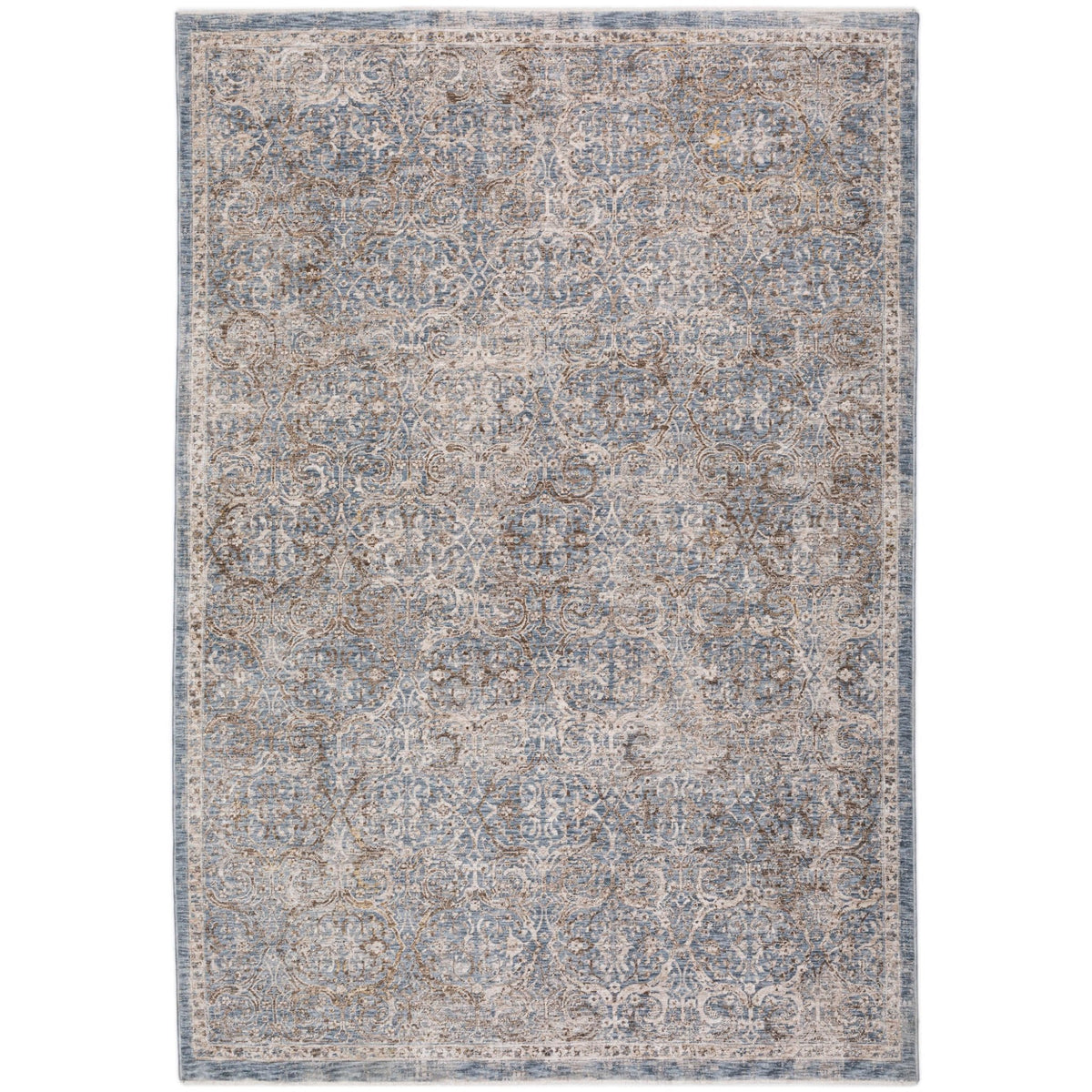 Dalyn Vienna VI7 Machine Made Traditional Blue Rug