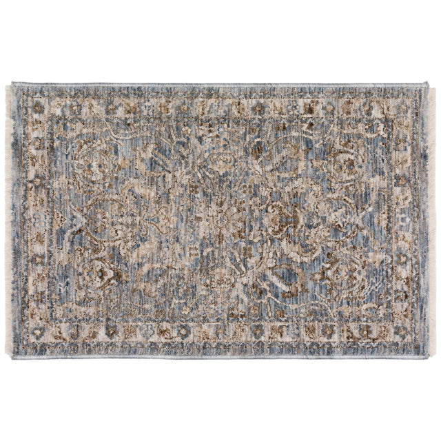 Dalyn Vienna VI8 Machine Made Traditional Blue Rug