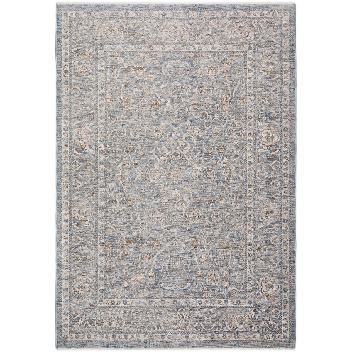 Dalyn Vienna VI8 Machine Made Traditional Blue Rug