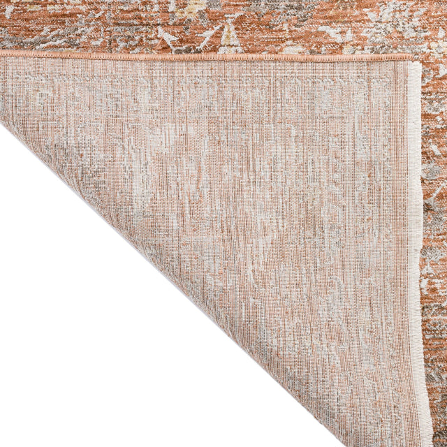 Dalyn Vienna VI9 Machine Made Traditional Orange Rug