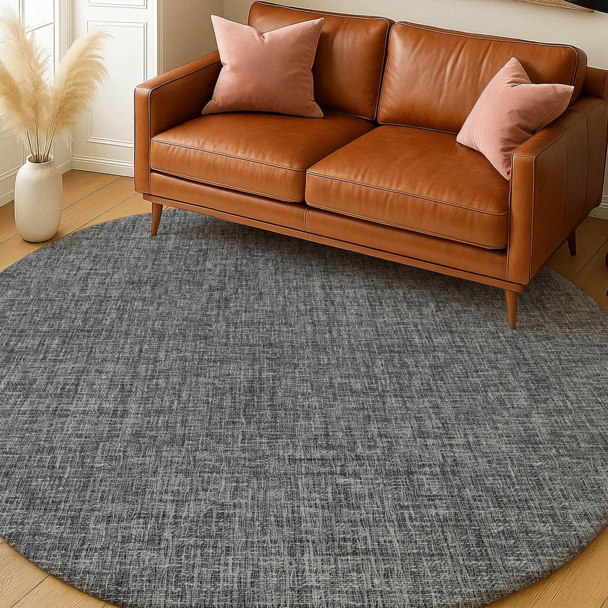 Dalyn Voyage VY1 Transitional Machine Made Charcoal Rug