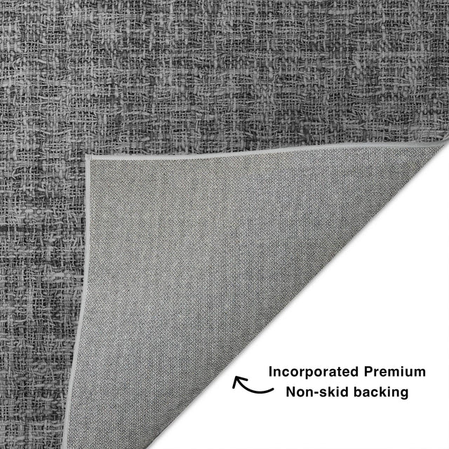 Dalyn Voyage VY1 Transitional Machine Made Charcoal Rug