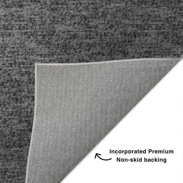 Dalyn Voyage VY2 Transitional Machine Made Charcoal Rug
