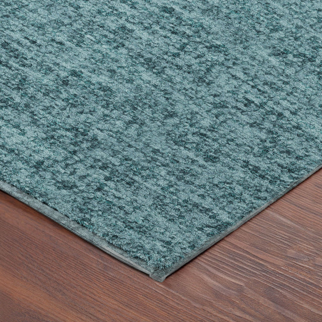 Dalyn Voyage VY2 Transitional Machine Made Teal Rug