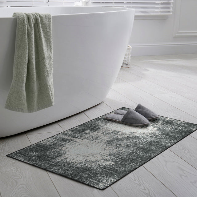 Dalyn Winslow WL1 Midnight Rug shown in a room
