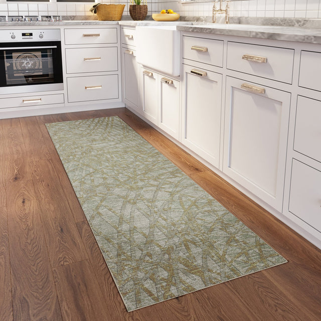 Dalyn Winslow WL2 Aloe Rug shown in a room